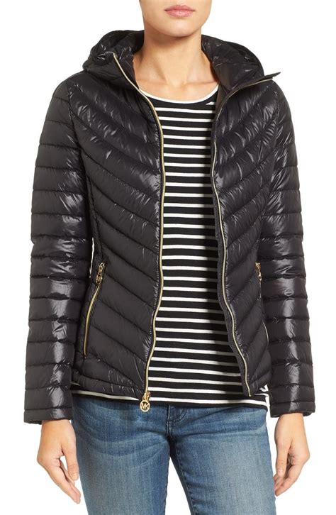 michael kors mens packable down jacket|michael kors lightweight down jacket.